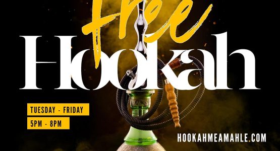 Free Hookah Every Tuesday - Thursday at Amahle