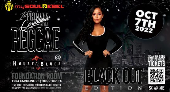 1st Fridays Caribbean Style - ALL BLACK EVERYTHING BLACKOUT - Friday, October 7, 2022