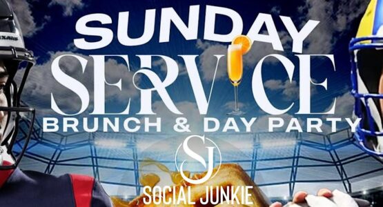 Sunday Brunch & Day Party @ SOCIAL JUNKIE txt "SUN" to 8327522196 for VIP